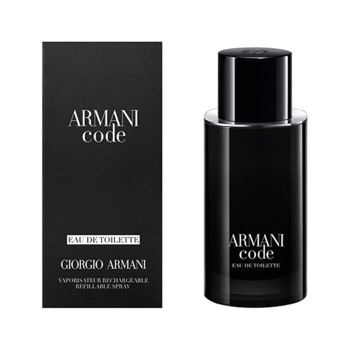 Armani Code Men Refillable 75ml EDT Spray Spray for Men by Armani